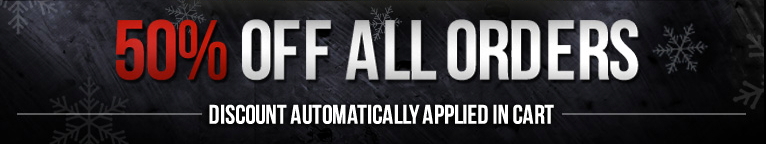 50% off all orders at groundfighter.com