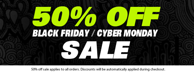 WMA black friday sale - 50% off all sales