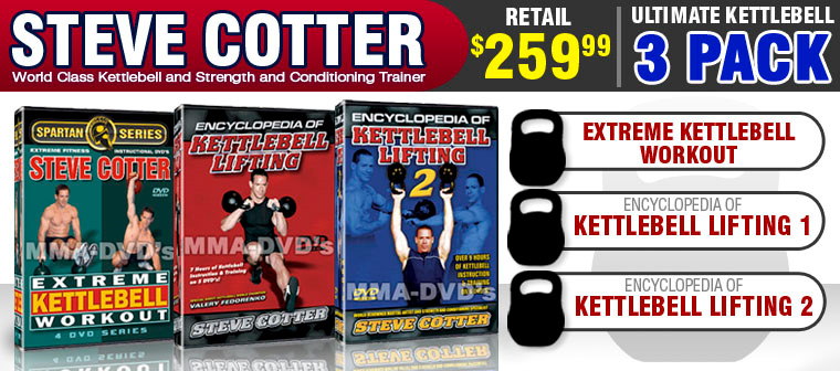 Steve Cotter, Encyclopedia Of Kettlebell Lifting, DVD Kettlebells Combo