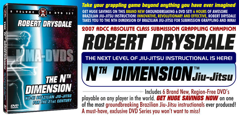 Robert Drysdale   Nth Dimension Jiu Jitsu DVD Instructional Series For