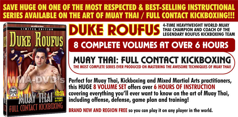 Duke Roufus - Muay Thai, Full Contact Kickboxing, DVD
