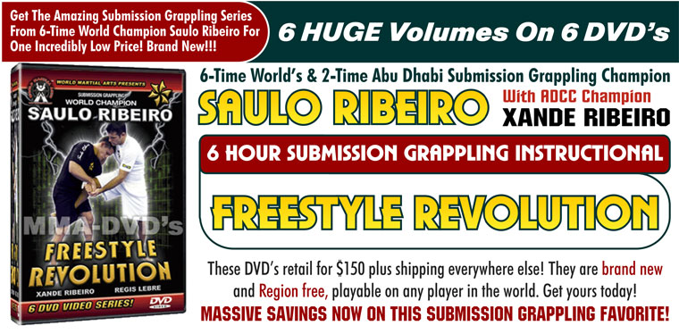 Saulo Ribeiro - Freestyle Revolution, Submission Grappling DVD