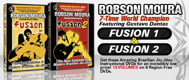 7 Time World Brazilian Jiu-Jitsu Chjampion Robson Moura Fusion Modern Jiu-Jitsu Series 1 - Huge Savings - Order Now