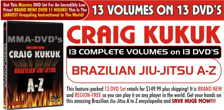 Craig Kukuk, A to Z, Brazilian Jiu Jitsu, Instructional DVD, Training