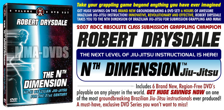 Robert Drysdale - Nth Dimension Jiu-Jitsu DVDS! New!! | eBay